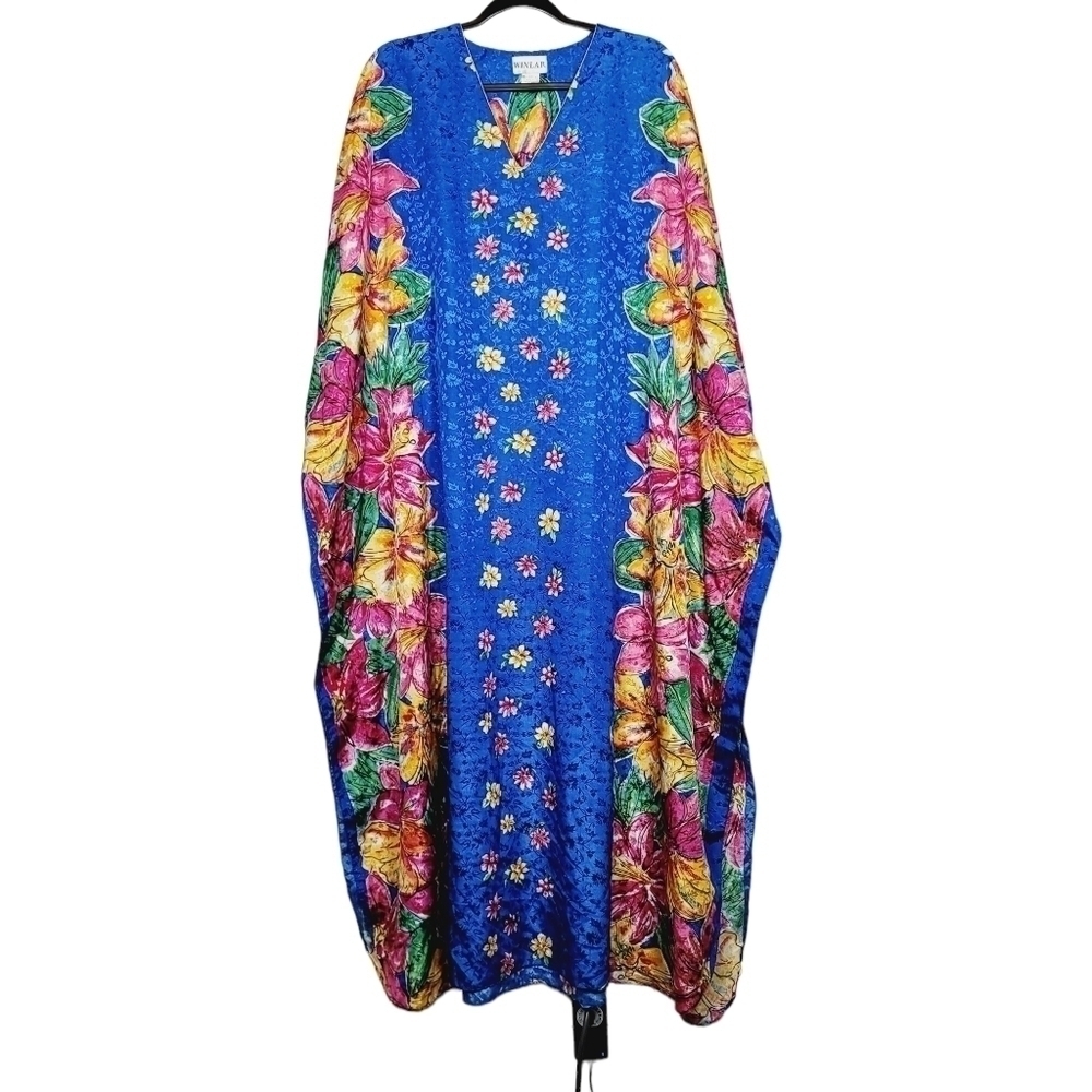 Winlar Women's Floral Mumu House Dress